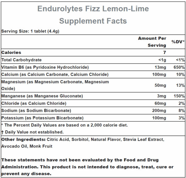 Hammer Fizz Lemon Lime 13tab. - Image 3