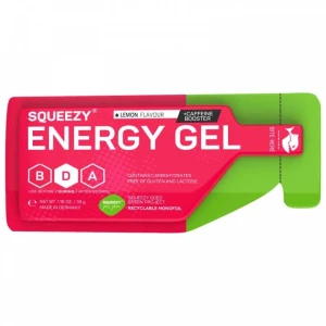 Squeezy Energy Gel Caffeine Lemon 33g