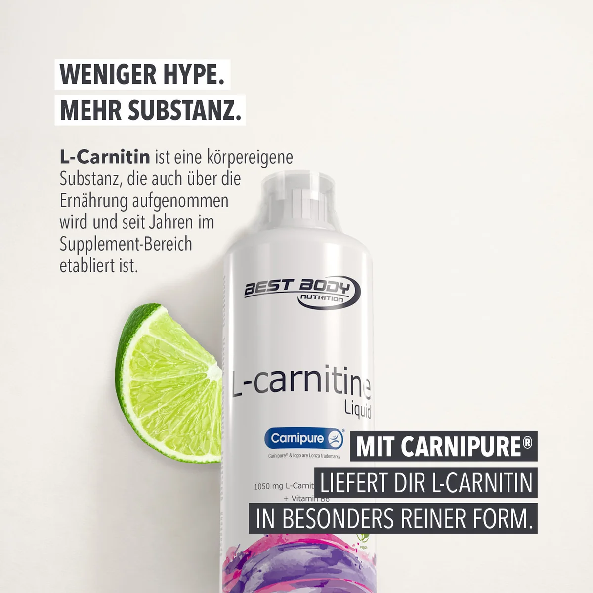 Best Body L-Carnitin Liquid 1000 ml - Image 5