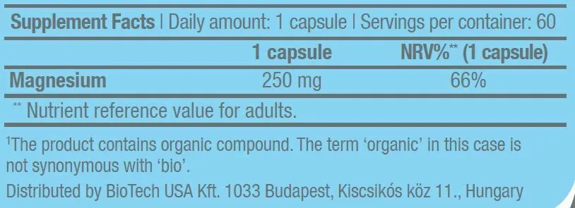 Biotech USA Magnesium - Image 2