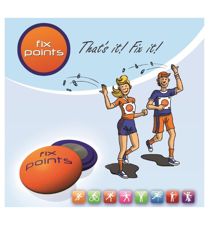 Fixpoints Runner - Bib Holder