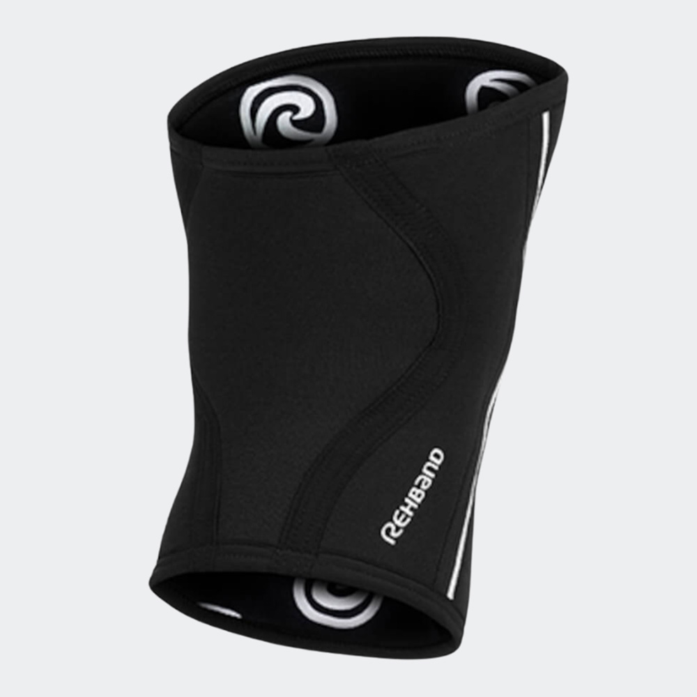 Rehband Knee Support Black/White 7mm (105406-05)