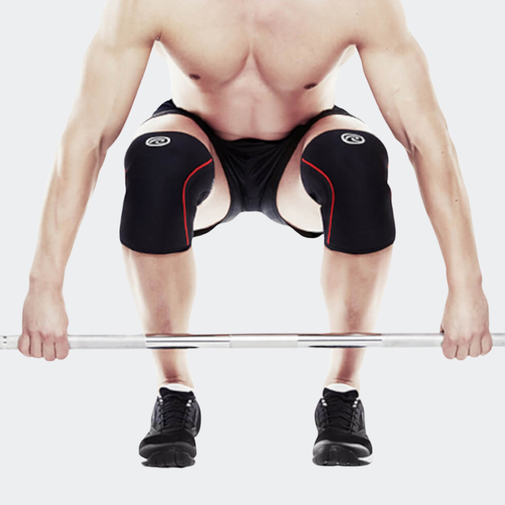 Rehband Knee Support Black/Red 7mm