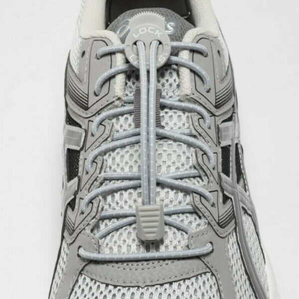 Lock Laces Cool Gray