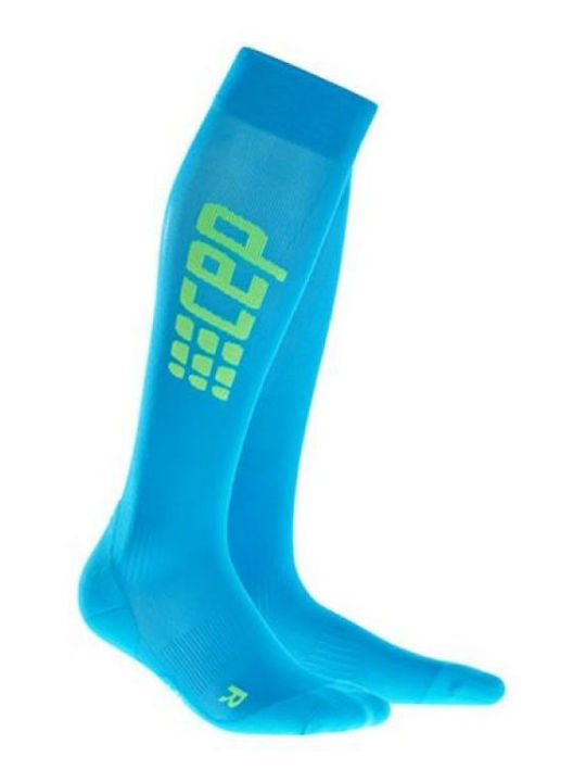Cep Ultralight Run Socks 2.0 Women's Electric Blue/Green – Compression Socks