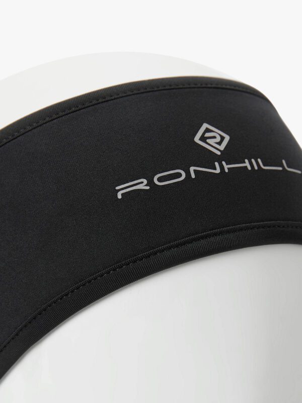 Ronhill Wind-Block Headband, All Black
