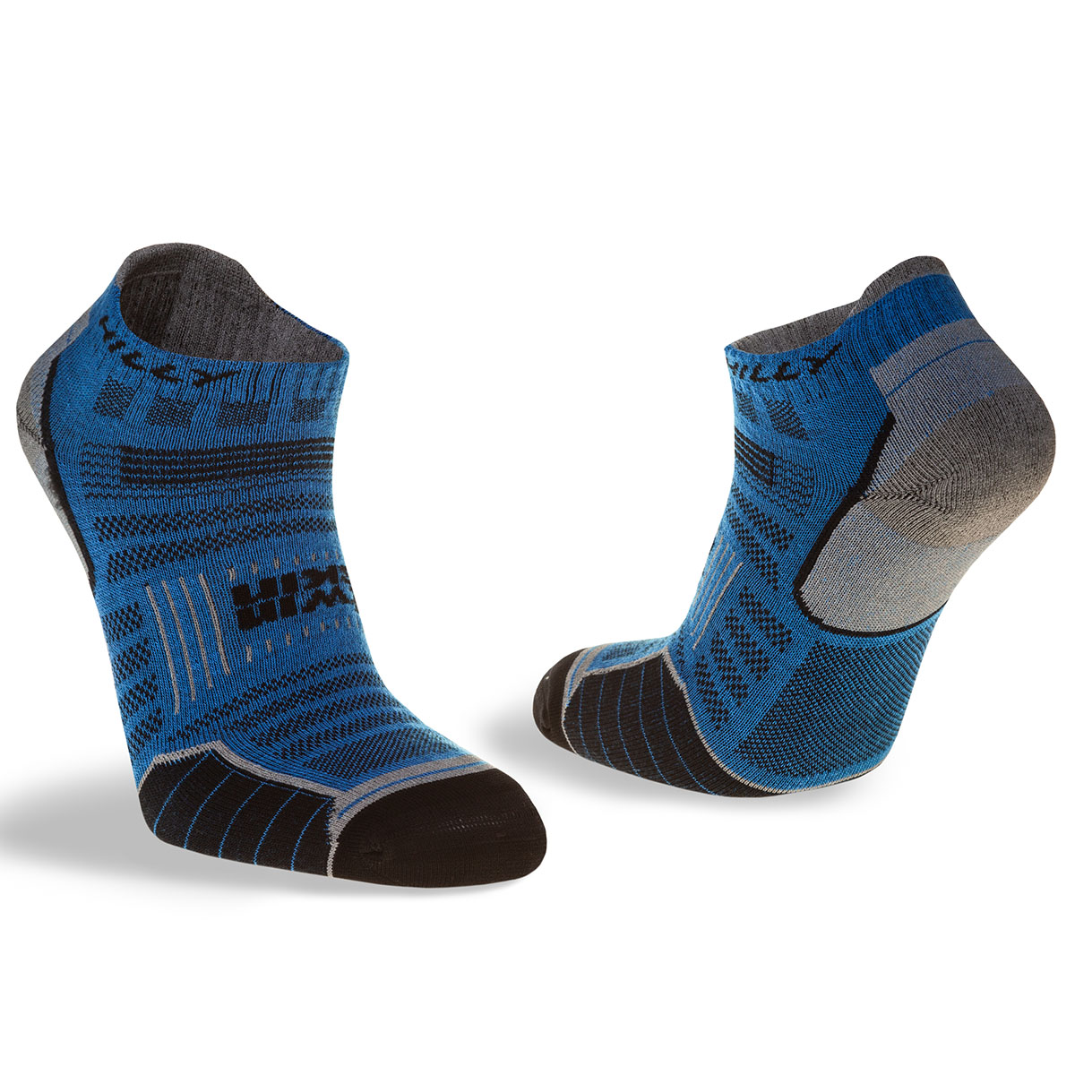 Hilly Twin Skin Socklet Azurtie/GreyMarl