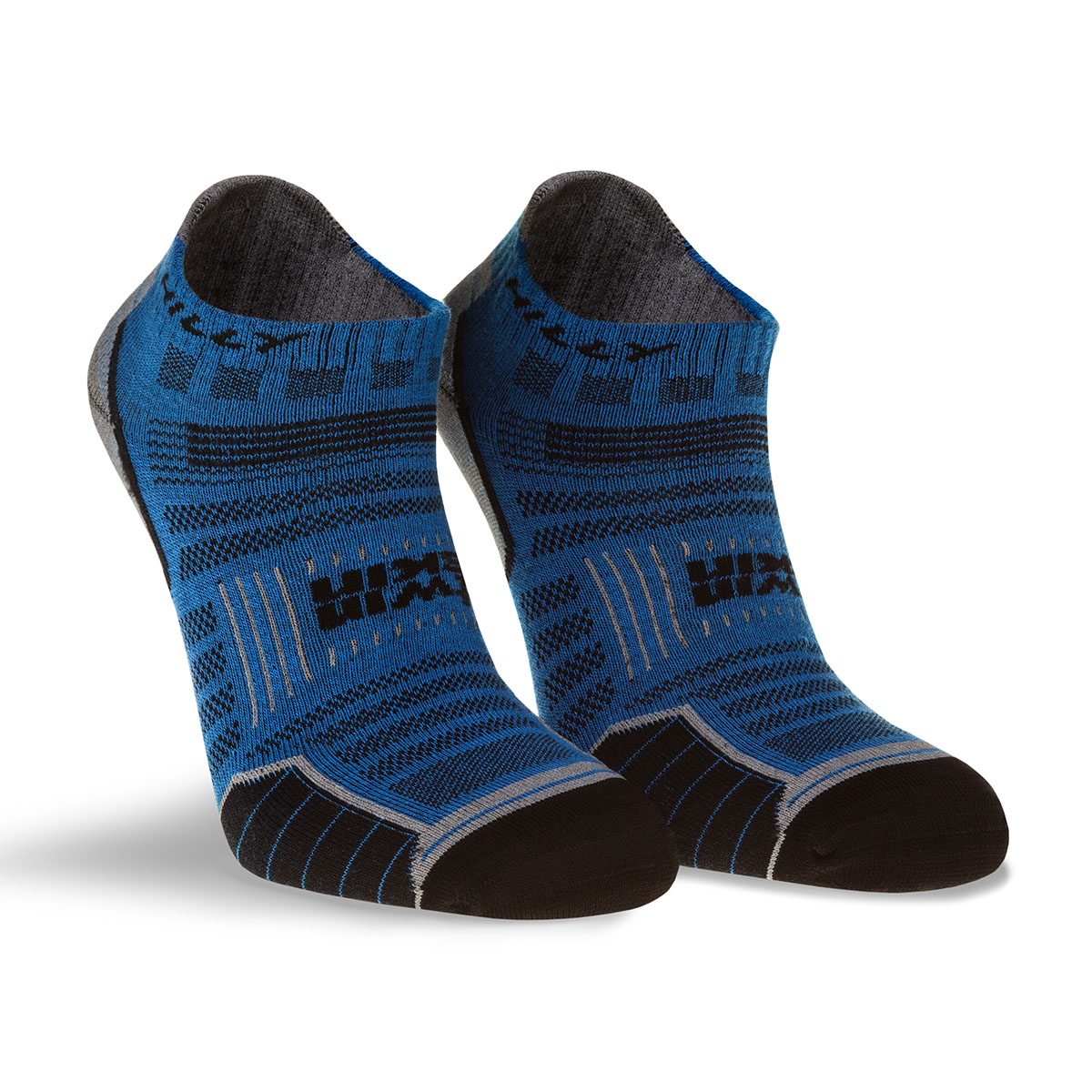 Hilly Twin Skin Socklet Azurtie/GreyMarl