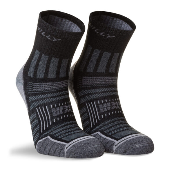 Hilly Twin Skin Anklet Black/Grey Marl