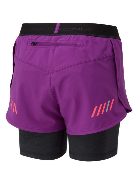 Women's Twin Short Ronhill  - Short Running - Ronhill Hilly Socks - Greece - Ronhill ρούχα - Ronhill best price - Ronhill Performance store - Splite shorts