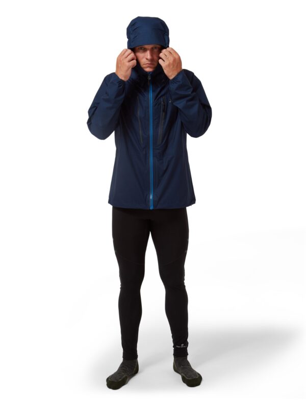 Ronhill Men's Infinity Fortify Jacket Deep Navy/Powder Grey - Image 6