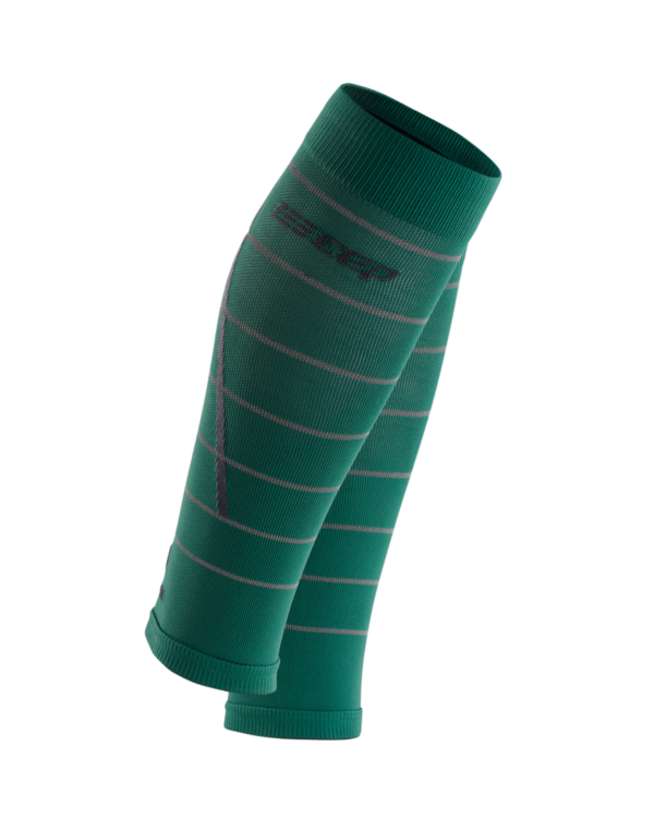 Cep Reflective Calf Sleeves Men Green