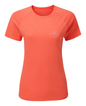 Ronhill Women's Core S/S Tee Hotpinkmarl/Cambray