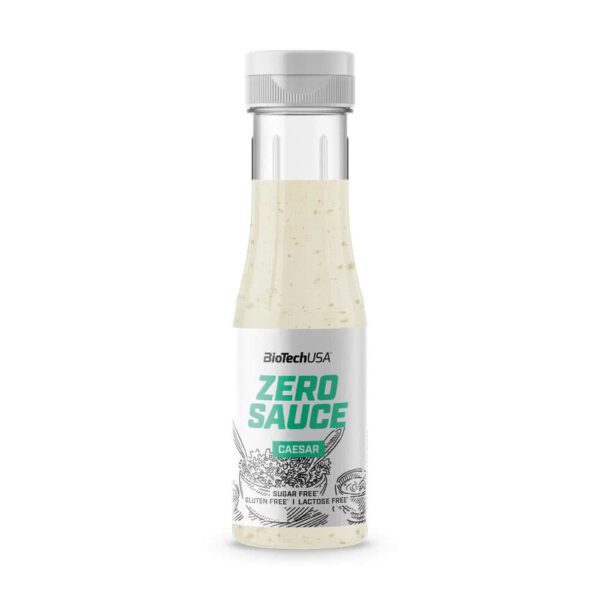 Biotech Usa Zero Sauce Χωρίς ζάχαρη χωρίς λακτόζη χωρίς γλουτένη χωρίς λιπαρά χαμηλές θερμίδες μια νόστιμη, αλλά χωρίς ζάχαρη σάλτσα