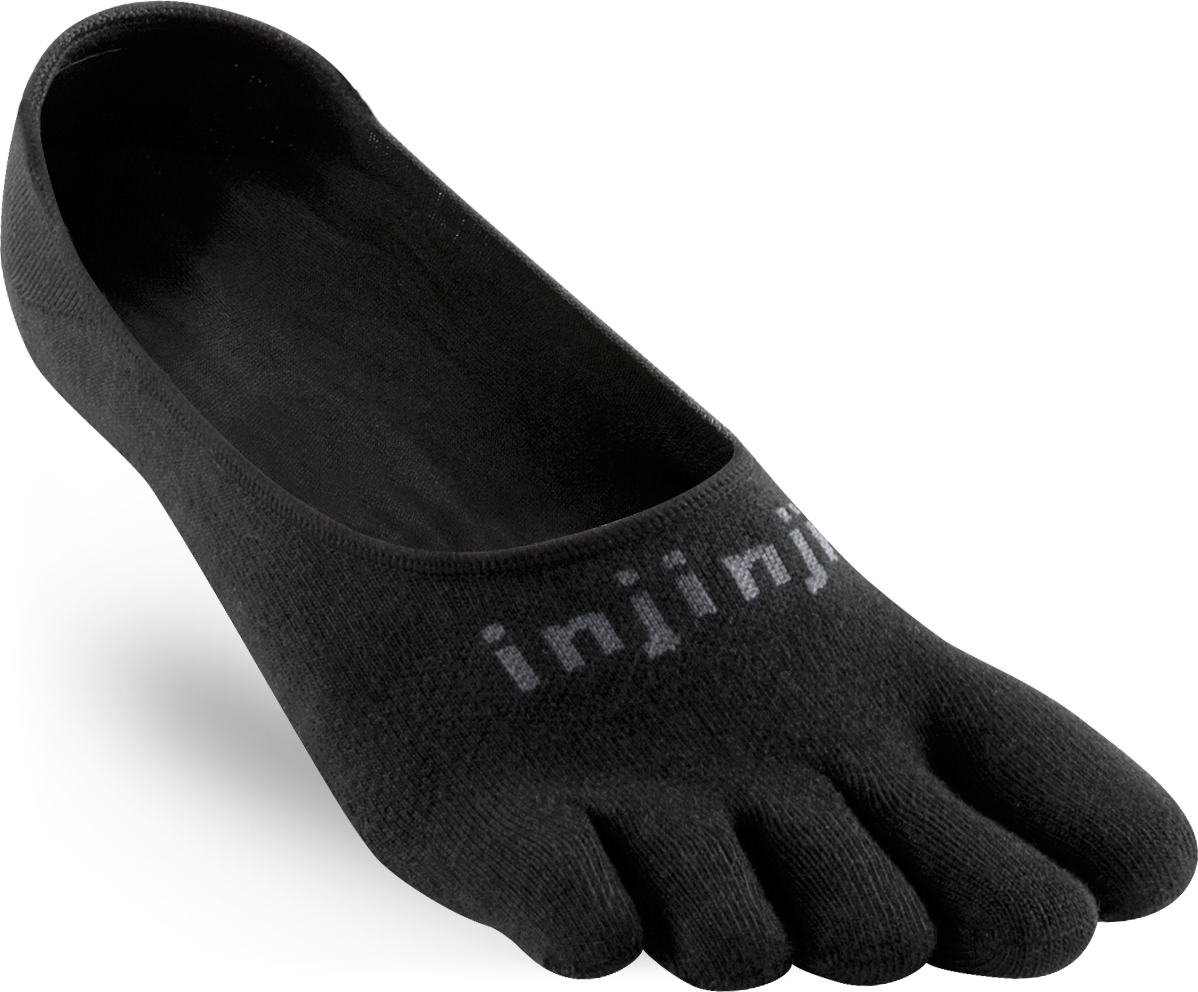 Injinji Sport Lightweight Hidden Coolmax Black