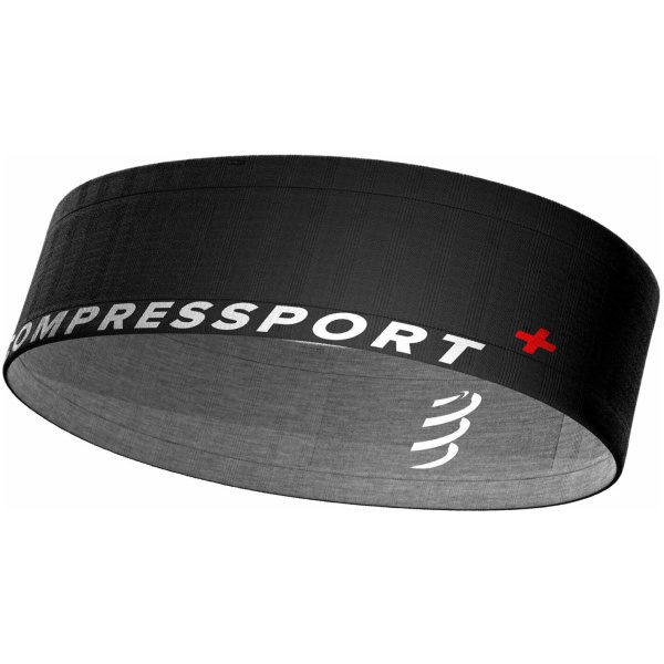 compressport free belt Black/Gray - Αξεσουάρ δρομέων - θεσσαλονίκη ζώνη μέσης - αθλητών - συμπιεστικά compressport - compression socks