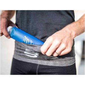 compressport free belt Black/Gray - Αξεσουάρ δρομέων - θεσσαλονίκη ζώνη μέσης - αθλητών - συμπιεστικά compressport - compression socks