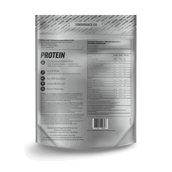 Xendurance Protein Powder Chocolate - 900gr - Image 2