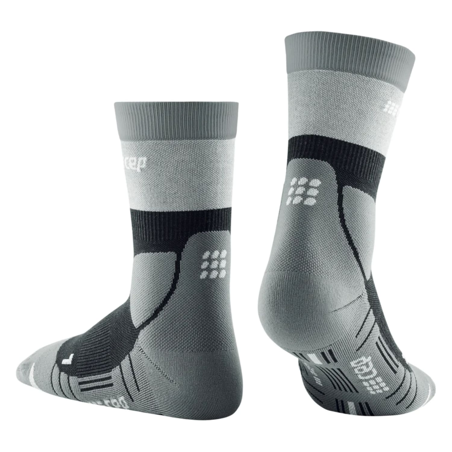Cep Hiking Merino Μάλλινες κάλτσες Mid Cut Socks Men Stone / Grey