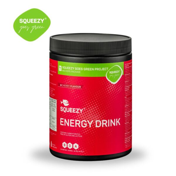 Squeezy Energy Drink 650g Κεράσι