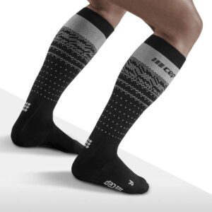Ski Thermo Merino Socks - Ski Thermal Socks - Compression Thermal Socks - Merino Natural merino wool 13% wool (merino), 12% spandex