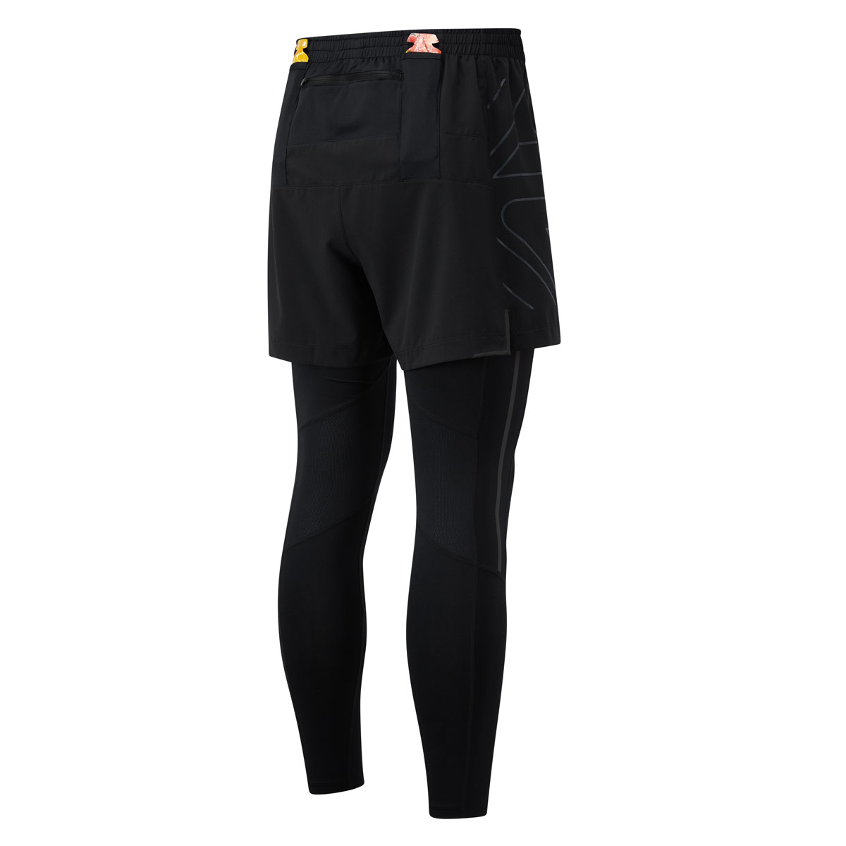 Ronhill Men's Tech Twin Tight All Black