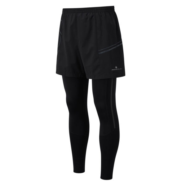 Ronhill Men's Tech Twin Tight All Black