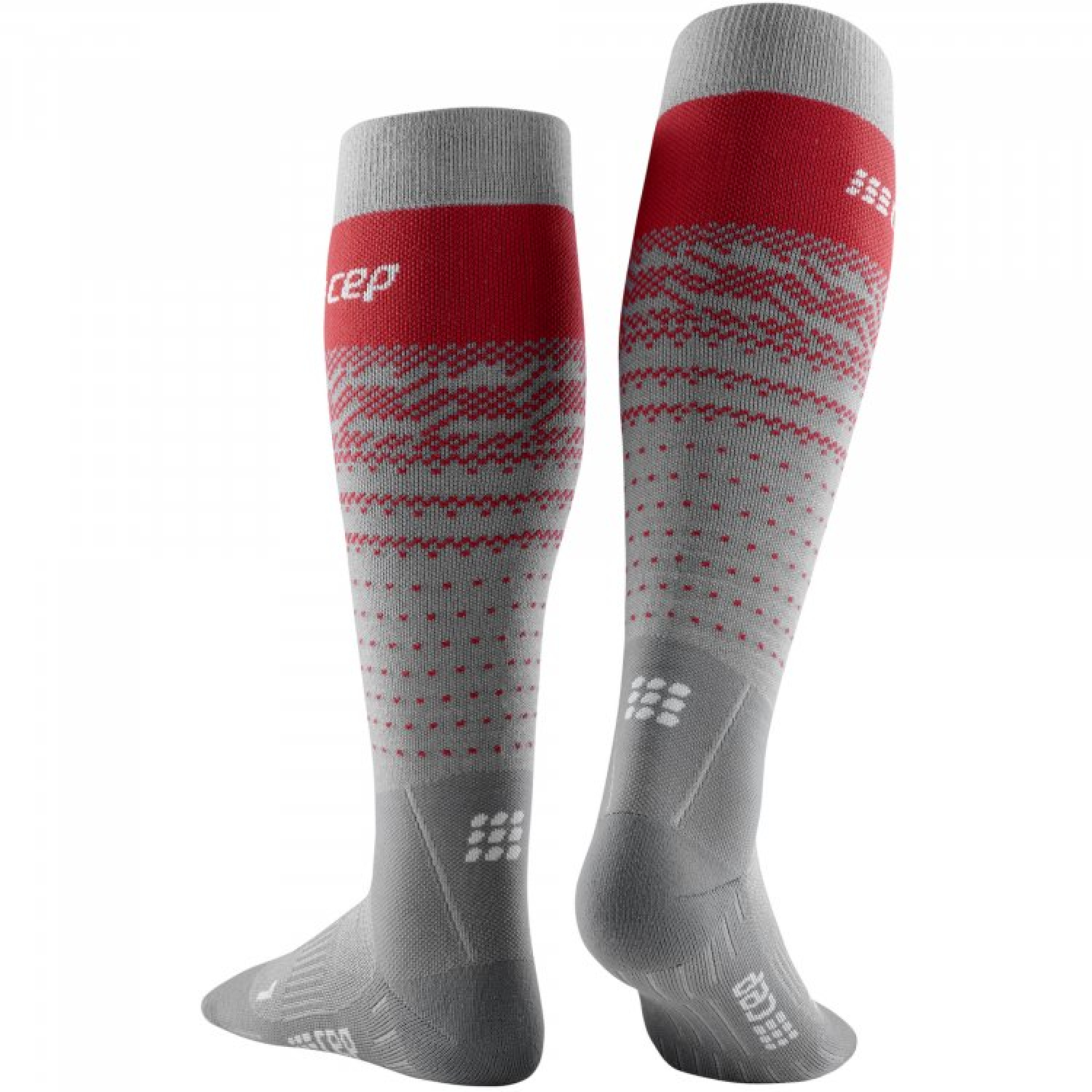 Cep Socks Skiing Thermo Merino Men's Grey/Red