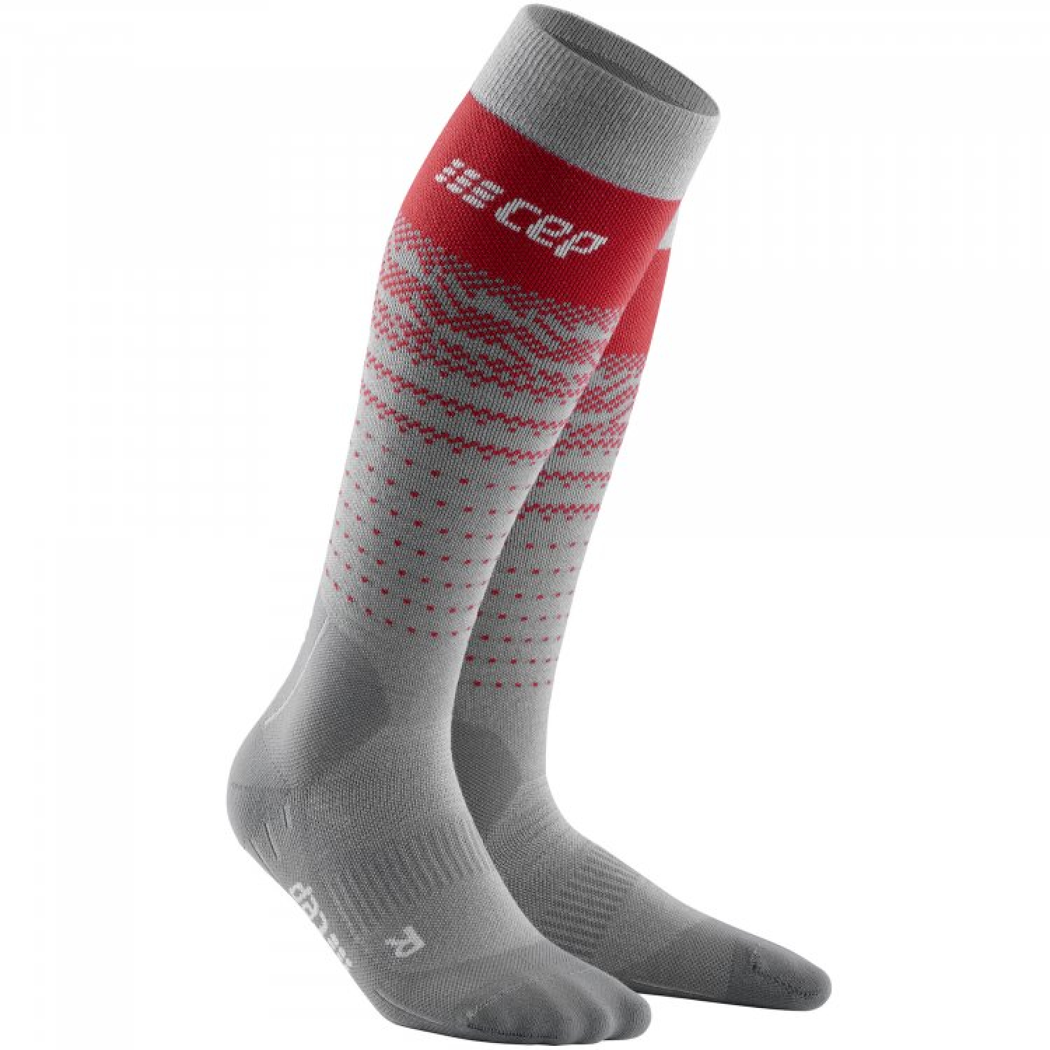 Cep Socks Skiing Thermo Merino Men's Grey/Red