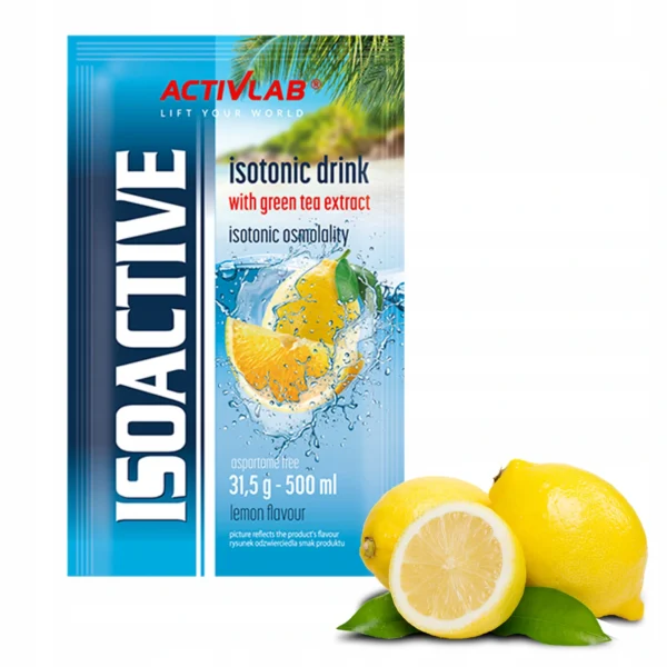 ActivLab Isoactive Sachet Πορτοκάλι σύνθεση υδατανθράκων, μετάλλων και βιταμινών της ομάδας Β Isoactive αναπλήρωση ενέργειας ηλεκτρολυτών!