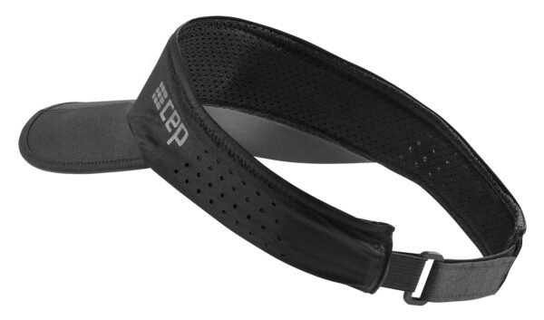 Καπέλο για τρέξιμο The Run - Cep Running Visor Unisex Black