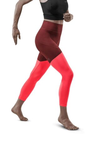 Γυναικείο Κολάν Ψηλόμεσο - Ultralight 7/8 Tights women Dark Red Pink