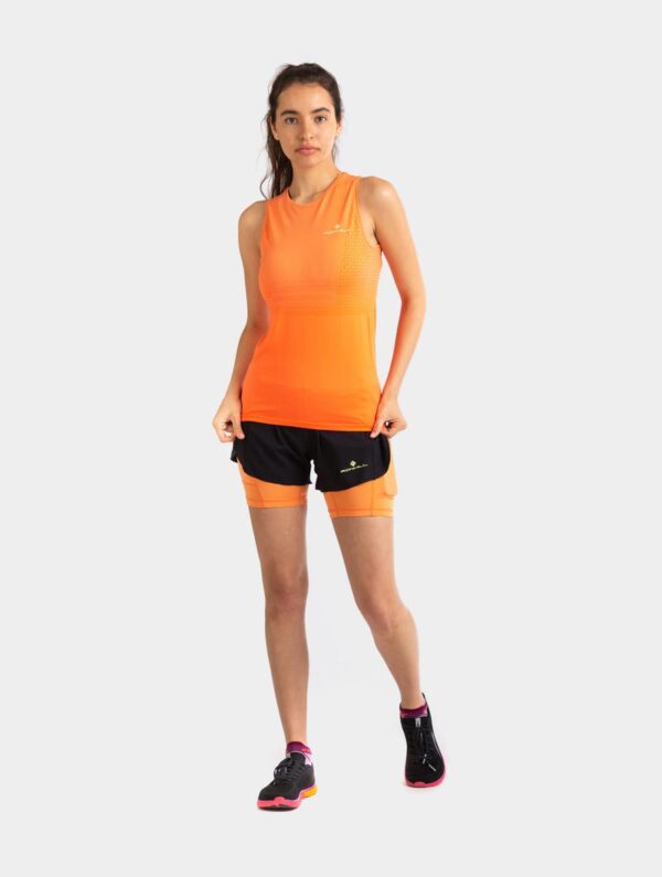 RONHILL Γυναικείο Tech Marathon Tank  Σομόν - Image 4