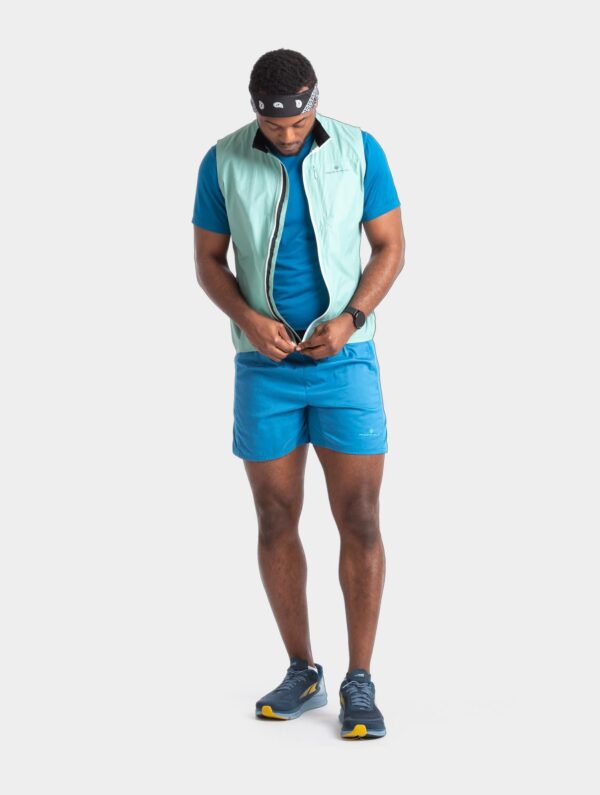 RONHILL Ανδρικό Tech S/S Μπλουζάκι Μπλε - Image 4