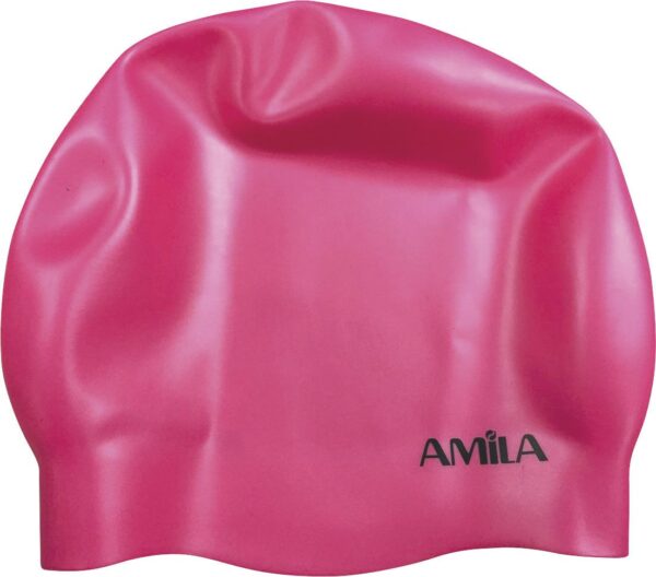 AMILA Σκουφάκι Κολύμβησης AMILA Medium Hair Ροζ 47022