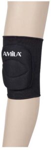 AMILA Επιγονατίδα Volley με Foam AMILA Μαύρη Small 83073