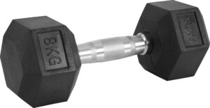 AMILA Αλτήρας Εξάγωνος Rubber Cover Class A - 8,0Kg 84538