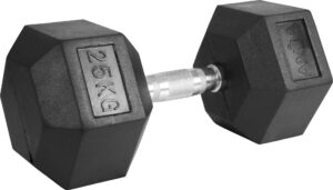 AMILA Αλτήρας Εξάγωνος Rubber Cover Class A - 25,0Kg 84545