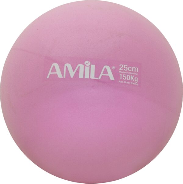 AMILA Μπάλα Γυμναστικής AMILA Pilates Ball 25cm Ροζ Bulk 95820