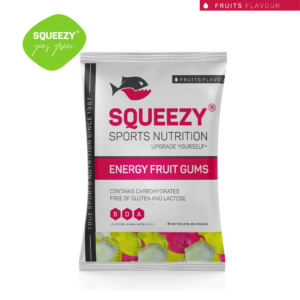 Μασώμενα Ενεργειακά Καραμελάκια - Squeezy Energy Fruit Gums 100g