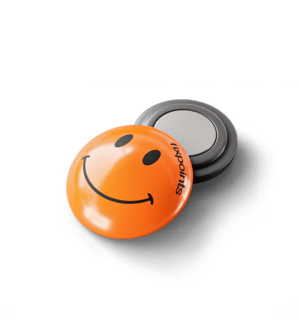 Fixpoints Smile Orange Neon - Bib Holder - Συσκευασία 4 τεμάχια