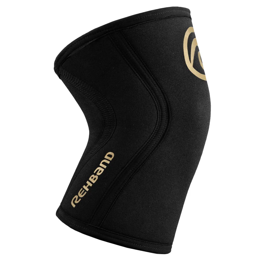 Rehband Επιγονατίδα Knee Support 5mm (105337-01) Gold Black