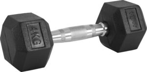 AMILA Αλτήρας Εξάγωνος Rubber Cover Class A - 4,0Kg 84536