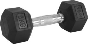 AMILA Αλτήρας Εξάγωνος Rubber Cover Class A - 6,0Kg 84537