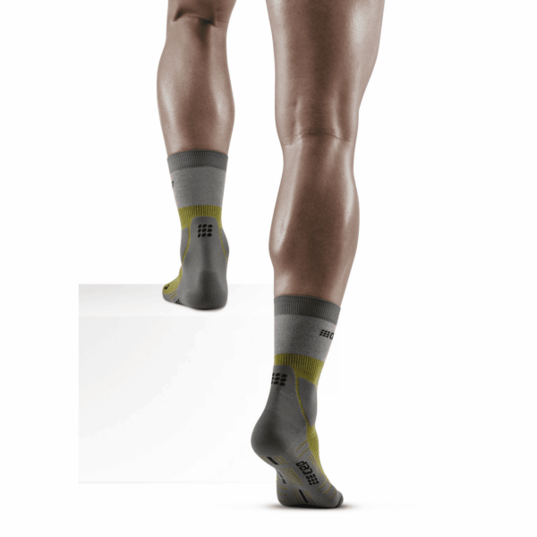 Ανδρικές Κάλτσες CEP hiking light merino mid-cut socks*, olive/grey