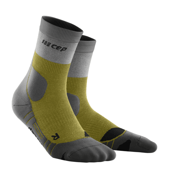 Ανδρικές Κάλτσες CEP hiking light merino mid-cut socks*, olive/grey - Image 2