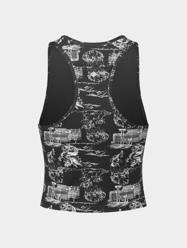 Γυναικείο Μπλουζάκι Τοπάκι Wmn's Life Balance Tank Black/Mono Baroque - Image 2