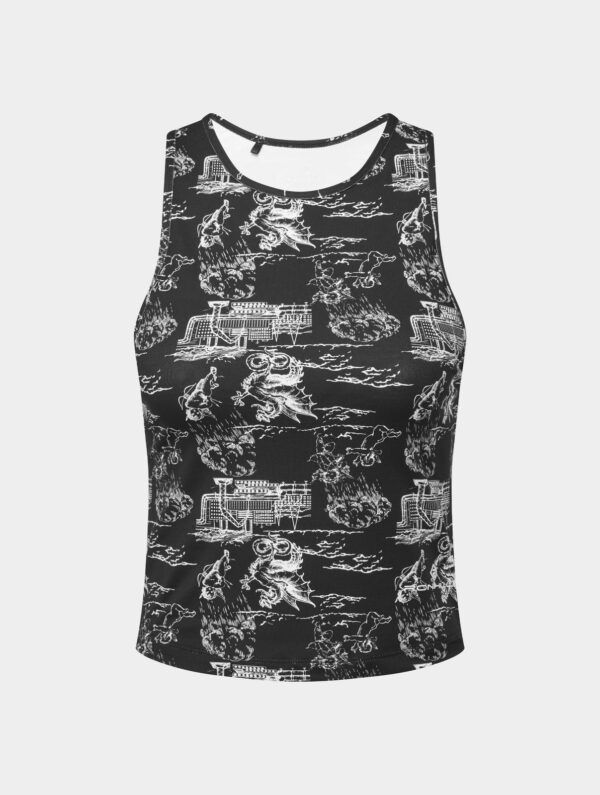 Γυναικείο Μπλουζάκι Τοπάκι Wmn's Life Balance Tank Black/Mono Baroque