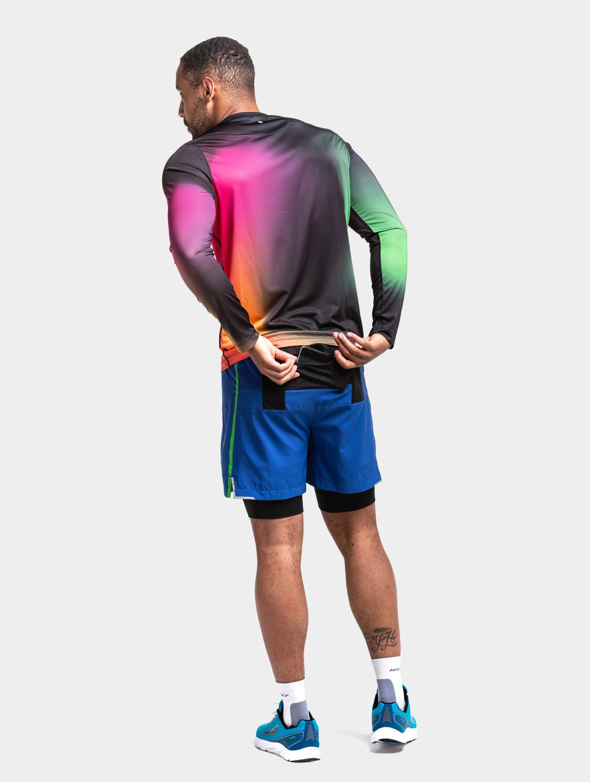Ανδρικό Μακρυμάνικο  Men's Tech L/S Velocity Tee Chameleon - Image 3