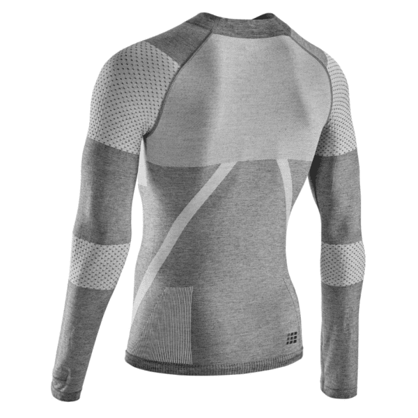 CEP ski touring base shirt, LS, grey, - Image 2